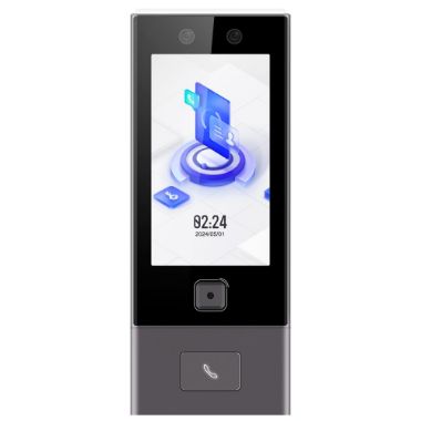 DS-K1T670MWX-WEQR, IP65 kontrola pristupa i prisutnosti, Lice, MF kartica, Dinamički QR kod i PIN