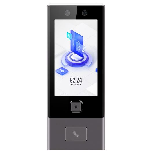 DS-K1T670MWX-WEQR, IP65 kontrola pristupa i prisutnosti, Lice, MF kartica, Dinamički QR kod i PIN