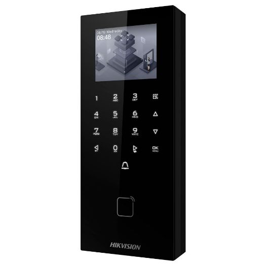 DS-K1T807MX-E1, PoE kontrola pristupa i prisutnosti IP65, MF kartica i PIN, 5.000 korisnika | 150.000 zapisa