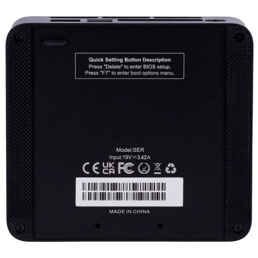 MINI-PC-ZEN3-6CORE-V5, Mini računalo bez operativnog sustava, AMD Ryzen CPU 5 5500U