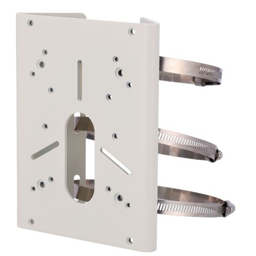 MS-A02-V2, Nosač stupa ili ulične rasvjete Milesight, Bijela boja, 180 (V) x 138,5 (Š) x 47 (D) mm