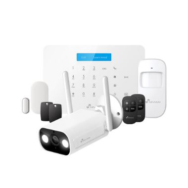 NVS-A6WG-B2, Nivian pametni alarmni komplet, Dodirna ploha i RFID čitač, WiFi i GSM komunikacija