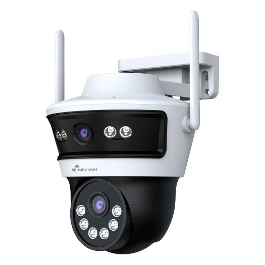 NV-MOTOCAM30DUAL-W6, Motorizirana PT kamera 3MP 2K, Kompatibilno s NIVIAN WIFI CCTV kompletima