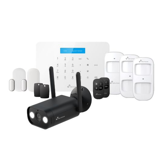 NVS-A6WG-V7, Nivian pametni alarmni komplet, Dodirna ploha i RFID čitač, WiFi i GSM komunikacija