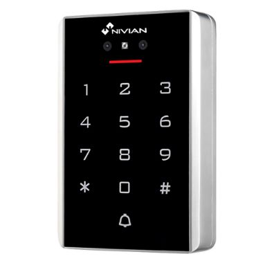 NVS-ACCESS-PIN-RFID-FACE-W, Nivianski štand, samostalna kontrola pristupa, Lice, EM kartica, PIN i pristup aplikaciji