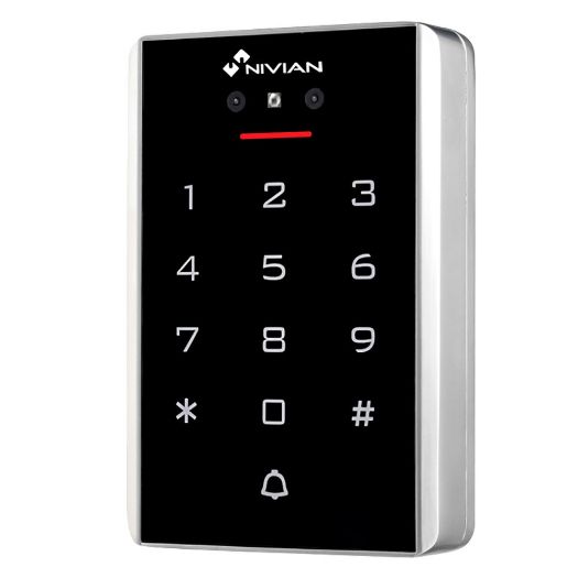NVS-ACCESS-PIN-RFID-FACE-W, Nivianski štand, samostalna kontrola pristupa, Lice, EM kartica, PIN i pristup aplikaciji