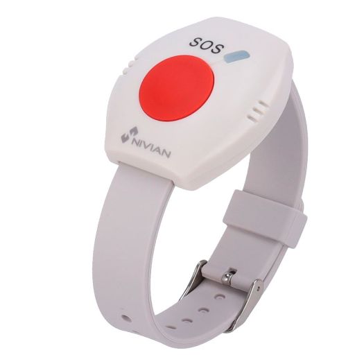 NVS-BRACELET, Nivian Smart, Gumb za hitne slučajeve na narukvici, Kompatibilno s mobilnom aplikacijom