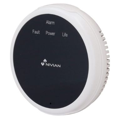 NVS-GAS, Nivian Smart, Senzor curenja plina, USB napajanje, C, Svjetlo upozorenja / Sirena &>70dB