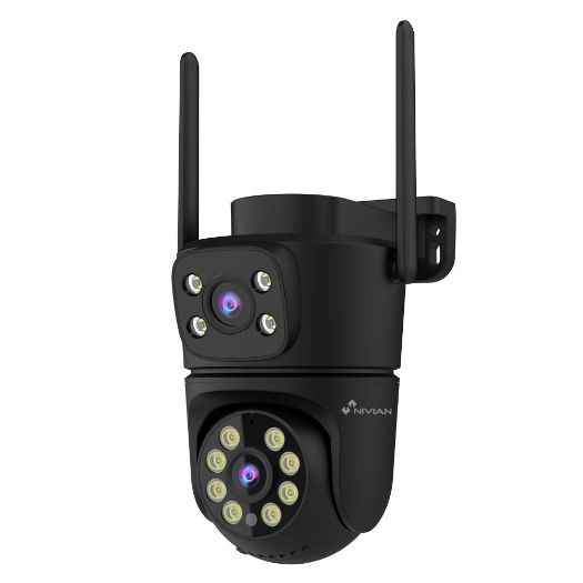 NVS-IPC-0S6B-DUAL, Nivian pametna kamera 2K / 3MP, Dvostruki Wifi 2.4 i 5 GHz | Vanjski IP65