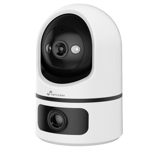 NVS-IPC-IS7-DUAL, Nivian pametna kamera 2K, Wifi 2,4 GHz, PT automatsko praćenje | IR 10 m