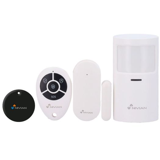 NVS-KEYPADALARM-W, Nivian pametni WiFi bežični alarmni komplet, Tipkovnica i RFID čitač