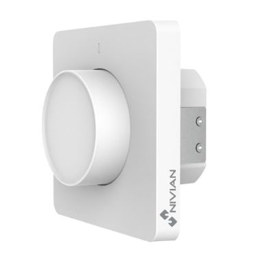 NVS-SMARTDIMMER-KNOB, 1-linijski pametni zidni regulator, WiFi 2,4 GHz IEEE802.11 b/g/n