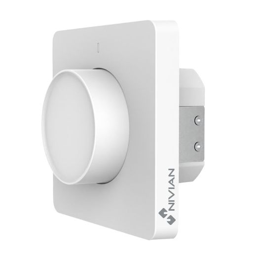 NVS-SMARTDIMMER-KNOB, 1-linijski pametni zidni regulator, WiFi 2,4 GHz IEEE802.11 b/g/n