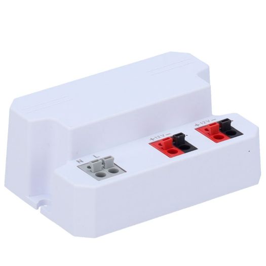 PD-24-12, Preklopno napajanje, AC ulaz 100V ~ 240V, Izlaz 2 kanala