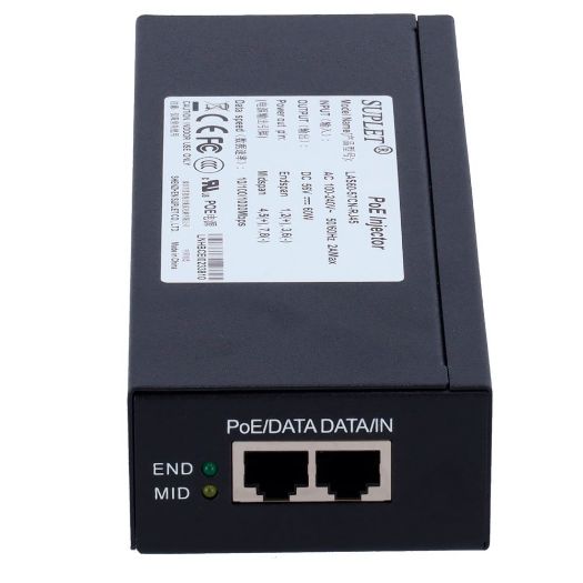 POE, LAS60-57CN-RJ45, 60 W, PoE injektor, Ulaz/Izlaz RJ45 10/100/1000 Mbps