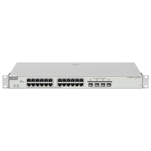 RG-NBS5200-24GT4XS-P-V2, Reyee preklopnik PoE oblak oblak sloj 3, 24 PoE portova RJ45 Gigabit + 4 SFP+ 10Gb