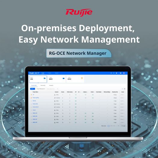 RG-OCE-NETWORK-BASE, Ruijie Cloud On, dopušteno, Instalacija OCE-a, Mreža