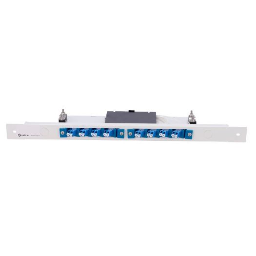 SF-BOX-FIBER-8LC, Patch panel za Smartbox Safire, 8 vrata LC, Jednostavno sastavljanje