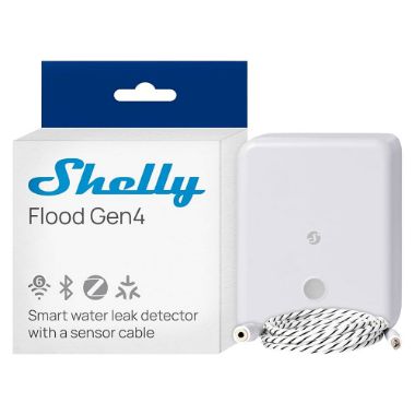 SH-FLOOD-GEN4, Shelly Flood Gen4, WiFi 2.4 GHz / Bluettoh / Zigbee / Matter