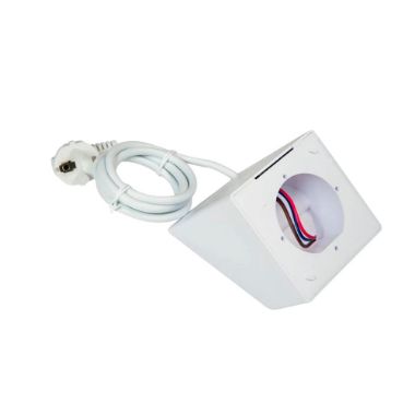 SH-WALL-DISPLAY-STAND-W, Shelly zidni stalak za izlaganje bijeli, Nosač za stol