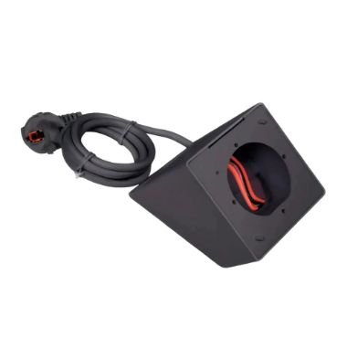 SH-WALL-DISPLAY-STAND-B, Shelly zidni stalak za izlaganje crni, Nosač za stol