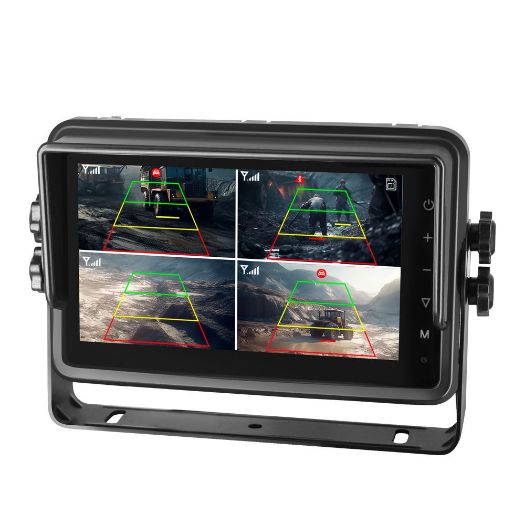 STK-HD277, Zaslon osjetljiv na dodir 7 inča sa snimačem, Podržava 4 AHD kanala