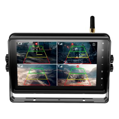STK-HDW297RS, Monitor osjetljiv na dodir s integriranim snimačem, 10 inča, 4 kanala za snimanje