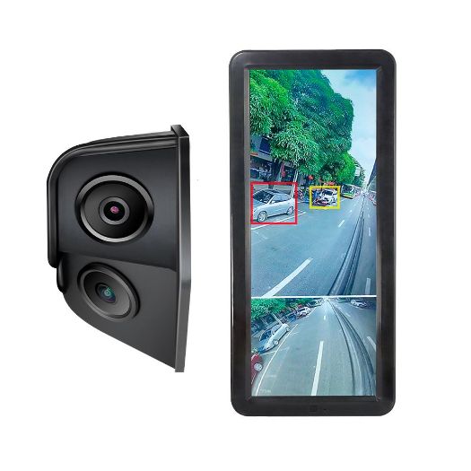 STK-MIRROR-LEFT, Lijevi retrovizorski komplet, Kamera za stražnji pogled i mrtvi kut