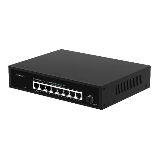 SW98HIPOE-2AZXF-150-V2, Višegigabitni PoE Prekidač 2, 5Gbps, 8 PoE portova + 1 Uplink SFP 10G