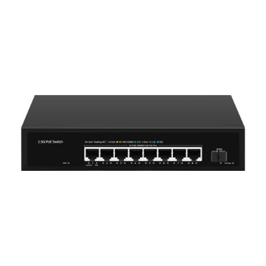 SW98HIPOE-2AZXF-150-V2, Višegigabitni PoE Prekidač 2, 5Gbps, 8 PoE portova + 1 Uplink SFP 10G