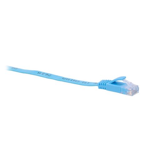 UTP6-05B-FLAT, UTP kabel ravni, Ethernet, Konektori RJ45, Kategorija 6, 0, 5 m