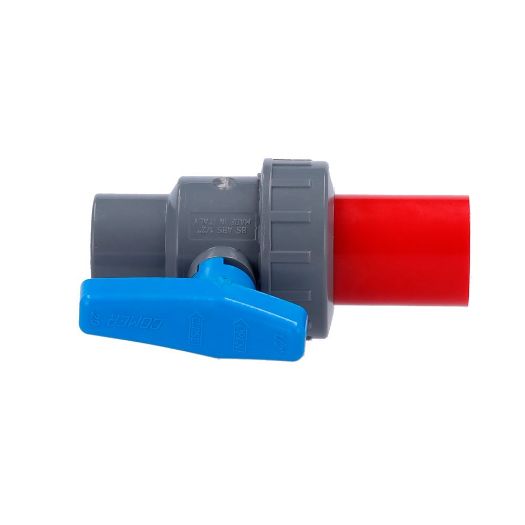 WRT25-ABSRED, Cijev za zadržavanje vode, Kuglasti ventil za pražnjenje, Izrađeno od ABS-a